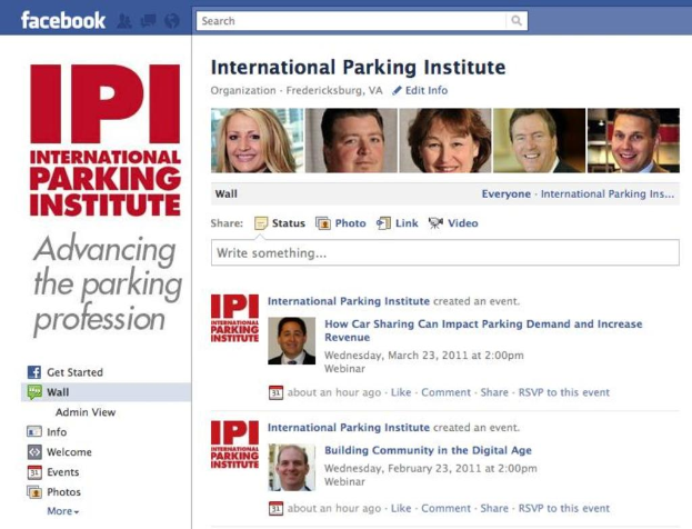 Screenshot einer Facebook-Seite mit sechs Profilfotos von Männern und Frauen oben sowie Zitaten und Text auf der linken Seite.