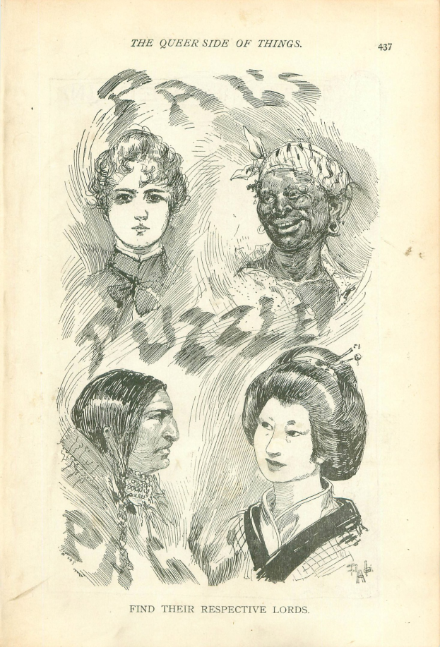 Ein Buchumschlag mit der Aufschrift "Die queere Seite der Dinge" und vier illustrierten Frauenköpfen.